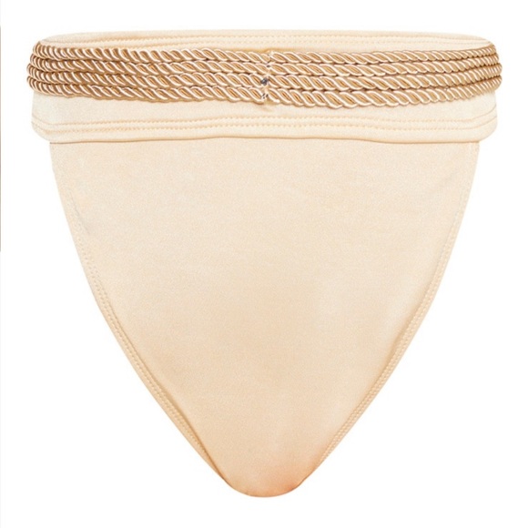 Nude Strappy Rope Bikini Set - Picture 4 of 5